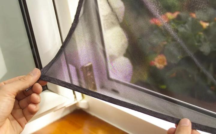 Actual product image tesa Insect screen COMFORT for windows, with Velcro tape, self-adhesive, without drilling (130 x 150 cm)