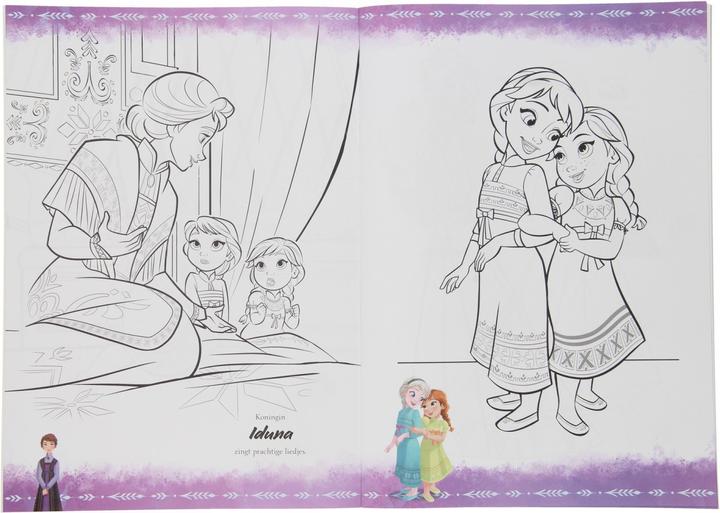 Image du produit Livre de coloriage Disney Frozen II avec autocollants