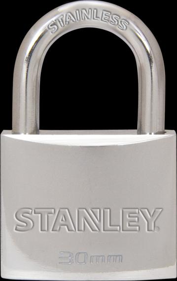 Stanley Brass padlock 30mm