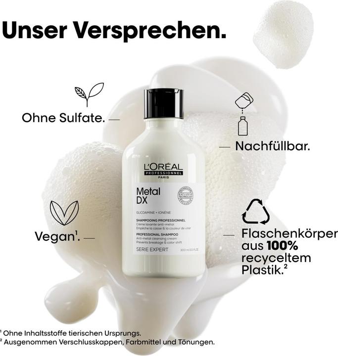 Actual product image L'Oréal Professionnel Serie Expert Metal DX (300 ml, Liquid shampoo)