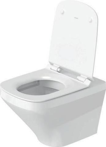 Actual product image Duravit Durastyle Rimless white wall-hung WC set with SoftClose WC seat and concealed fixings