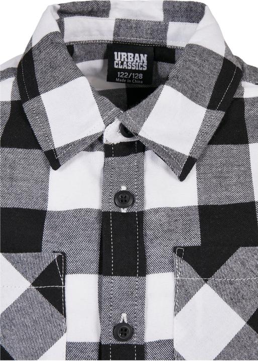 Produktbild Urban Classics Boys Checked Flanell Shirt - 13833 (158)