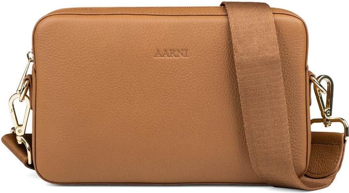 Produktbild Aarni Large Crossbody Bag, cognac/gold