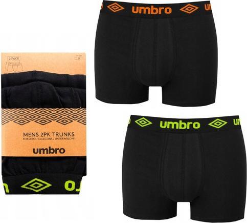Umbro Herren-Boxershorts im 2er-Pack (M, 2er Pack)