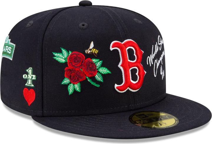 Produktbild New Era 59Fifty Cap - MULTI GRAPHIC Boston Red Sox - 7 5/8 (7 5/8)
