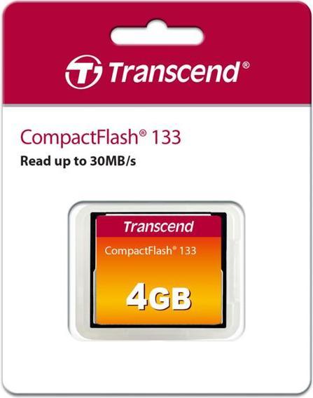 Immagine prodotto Transcend CompactFlash Ultra Speed (4 GB, CF)
