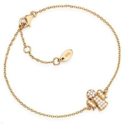 Image du produit Amen Bracelet original plaqué or avec zircons Angels BRARB (L)