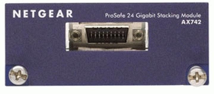 Image du produit Netgear AX742, deux modules adaptateurs XFP 24 Gigabit Ethernet (Module de commutateur réseau)