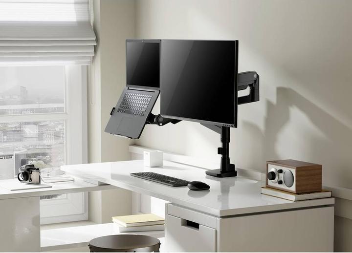 Actual product image SpeaKa Professional SP-MM-1000 single monitor stand 43.2 cm (17") - 124.5 cm ( (Table, 49.02")