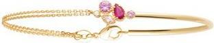 Produktbild Lara Vergoldetem Messing ARMBAND – 18 – ZICONIA MULTICOLORS (Vergoldet)