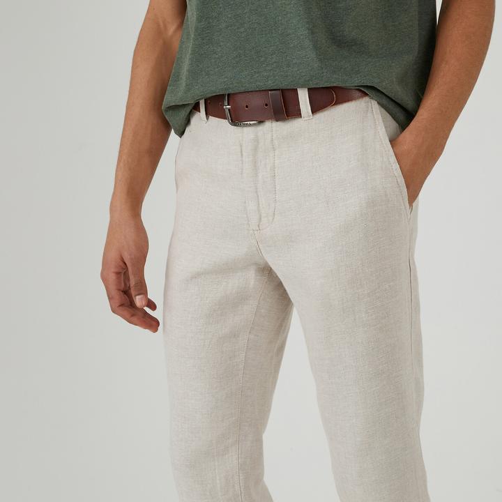 Image du produit La Redoute Collections Pantalon en lin (50)