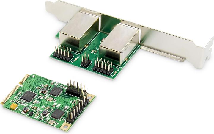 Immagine prodotto Digitus Scheda di rete Gigabit Ethernet Mini PCI Express (Mini PCI Express)