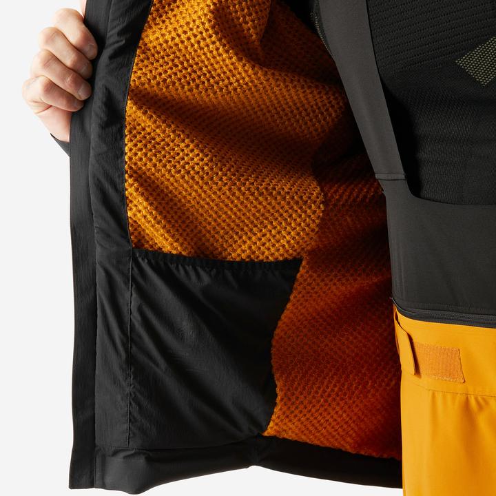 Actual product image Wedze Underjacket men light breathable - Warm Wilder 900 black (M)