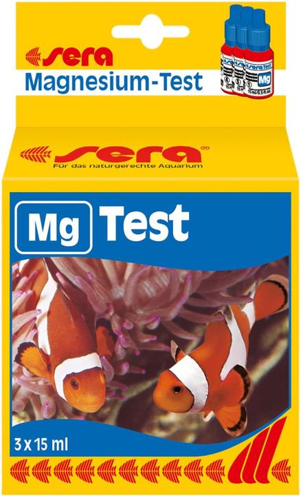 Produktbild Sera Wassertest Magnesium (Mg), 3 x 15 ml (Wasserpflege Aquarium)