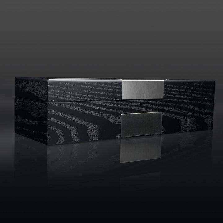 Image du produit Heisse & Söhne Monteray 5 boîte de montre frêne - noir satiné