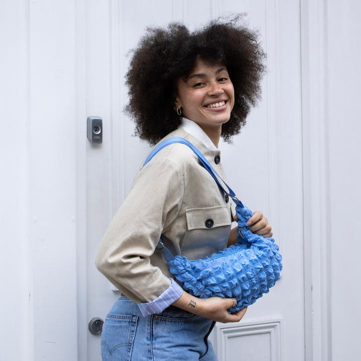 Actual product image Kind Bag Cross Body Bag Blue