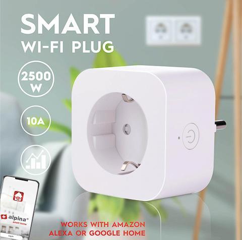Produktbild Alpina Garden Smart Home - Smart Plug für Innenräume - 2500W