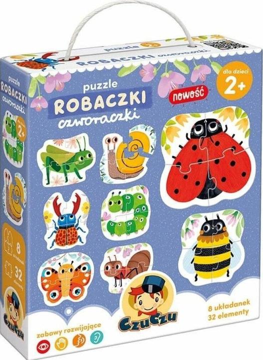 Czuczu Puzzle Vierfache Käfer-Puzzle ZA4156 (32 Teile)