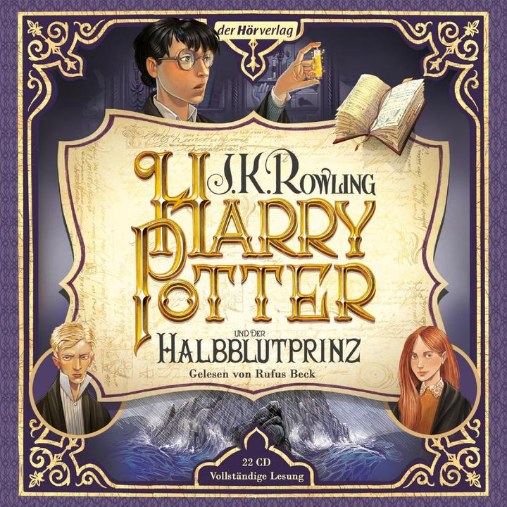Immagine prodotto Harry Potter e il principe mezzosangue (J.K. Rowling, Klaus Fritz, Rufus Beck, Tedesco)
