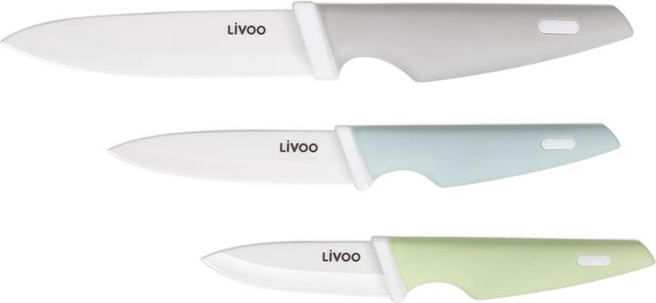 Actual product image Livoo 3 ceramic knives (11.80 cm)