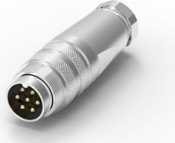 Produktbild Rs Pro M16 DIN-Steckverbinder Gerade 7-polig, 250 V / 5A IP67, Lötanschluss Kabelmontage