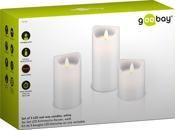 Actual product image Goobay LED (3 x)