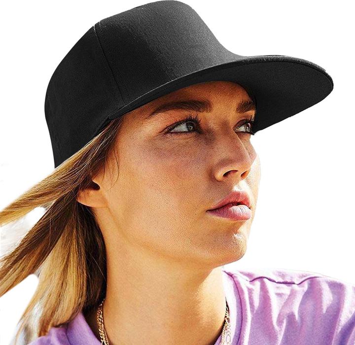 Image du produit Beechfield Casquette de baseball rétro de rappeur (Taille unique)