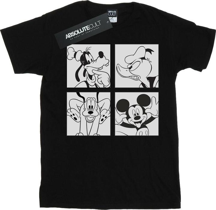 Disney Mickey Donald Goofy And Pluto Boxed TShirt (L)