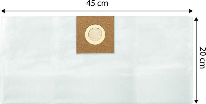 Produktbild Graphite Mikrofaserbeutel für Staubsauger 58GE133 5 Stk (1 x)