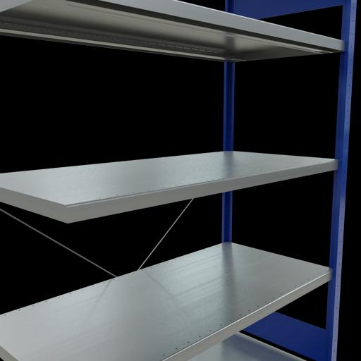 Actual product image Schulte Lagertechnik MULTIplus250 boltless bay system with cross brace
