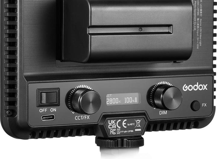 Produktbild Godox LDP18Bi Streaming Slim Panel Light (Studioleuchte, Flächenleuchte)