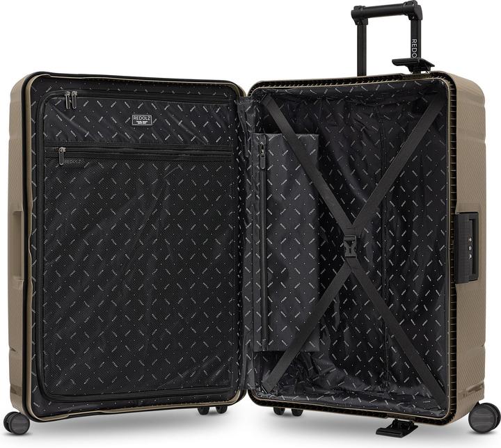 Actual product image Redolz Essentials 15 4-wheel trolley 75 cm with three-point fastening (100 l, XL (from 140l))