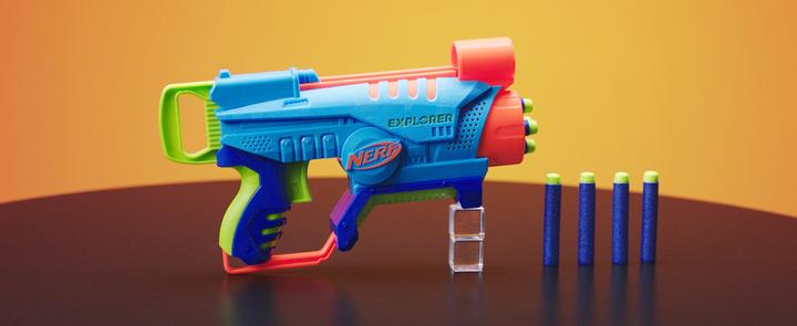 Actual product image Nerf Elite Junior Explorer Easy-Play