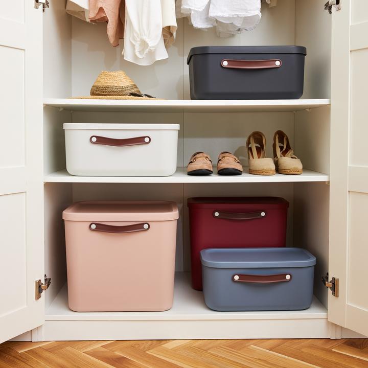Actual product image Rotho Set of 2 storage boxes 12 l and 25 l MALOJA (25 l)