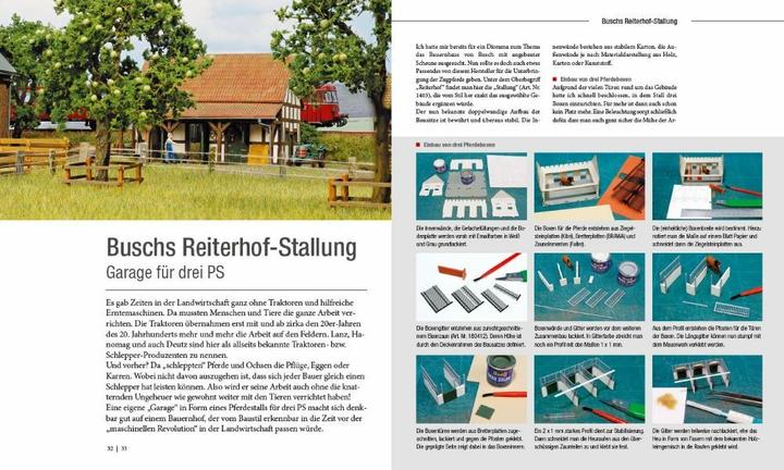 Produktbild Modellbahnbau in Perfektion: Landwirtschaft und Bauernhöfe (Deutsch, Thomas Mauer, 2022)