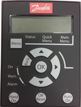Actual product image Danfoss Vlt® control panel lcp 21 numeric