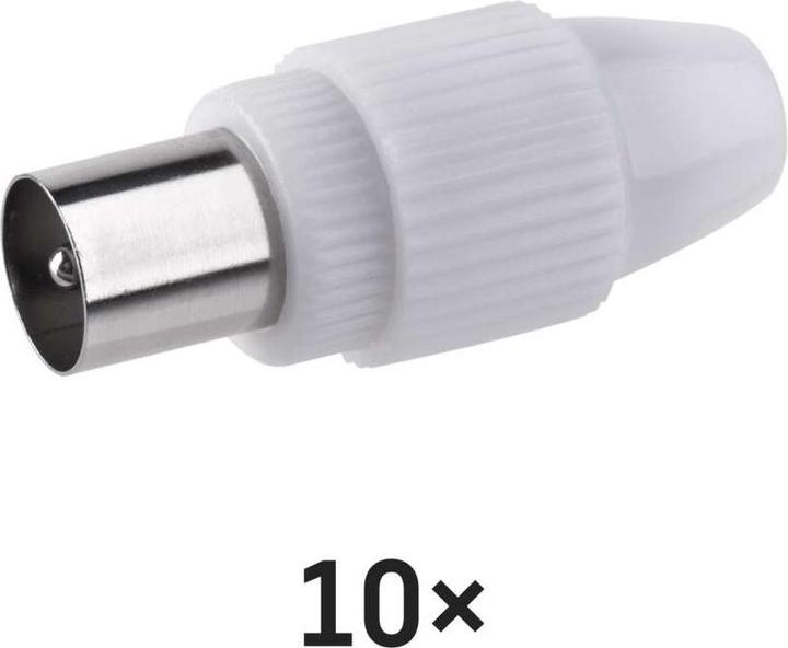 Produktbild Emos IEC Stecker, Schraubentyp direkt, 10 Stk.