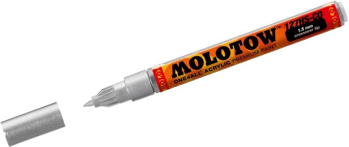 Immagine prodotto Molotow AKRYLMARKER 1.5mm MET.SILVER (Argento metallico, 1.50 mm, 1 x)