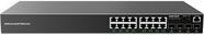 Actual product image Grandstream GWN7802P, Managed Switch, 16x Gigabit ports, 4x SFP, 16x Poe, L2 layer (16 Ports)