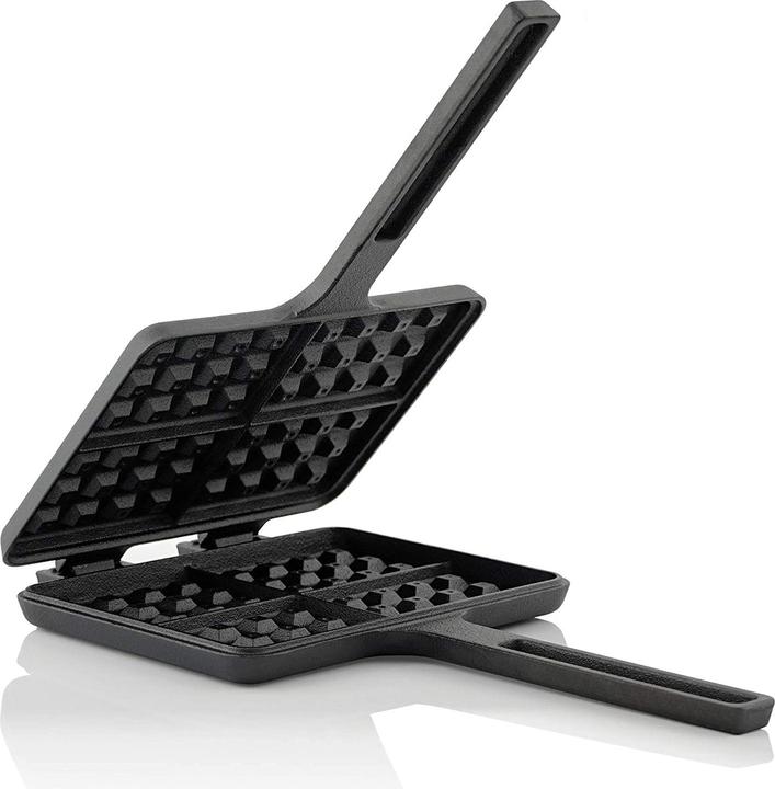 Actual product image BBQ-Toro Cast iron waffle iron