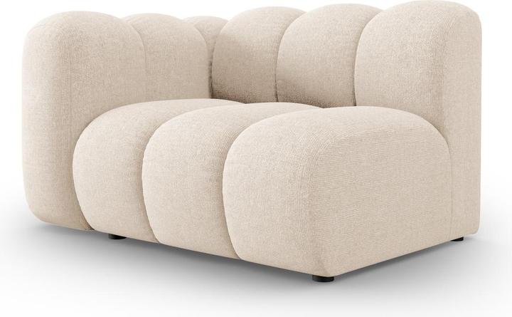 Actual product image Micadoni Modul Left, "Lupine", 1 Seat, 115x95x70Made in Europe (2 person sofa, 3-seater, 4-seater)