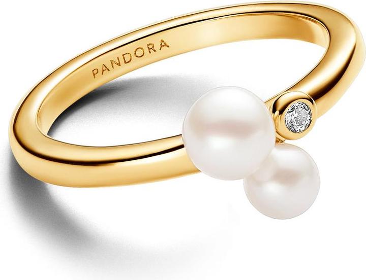 Produktbild Pandora Duo Behandelte Süsswasserzuchtperlen Ring (50)