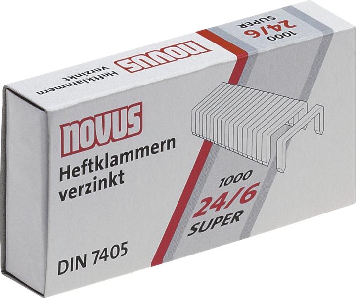 Produktbild Novus Super Heftklammern (1000 x)