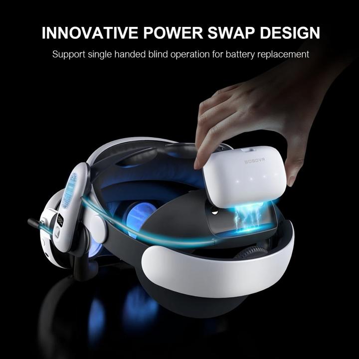 Image du produit Bobovr S3 PRO Battery Relief Strap pour Meta Quest 3