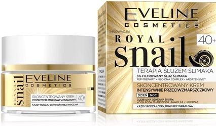 Image du produit Eveline Cosmetics - Royal Snail Intensely Anti-Wrinkle Day And Night Cream 40+ - Crème de Jour et de Nuit (50 ml)