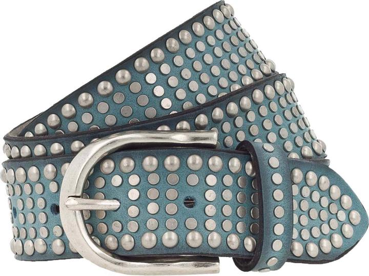 Actual product image B.Belt Riva studded leather belt (95)