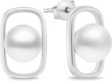 Immagine prodotto Brilio Argento - Incantevoli orecchini in argento con perle EA905W