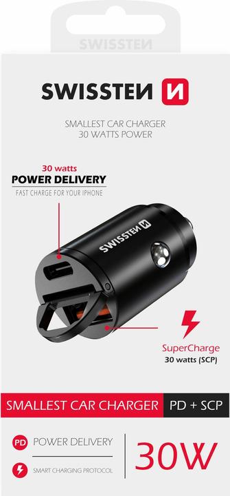 Produktbild Swissten mini Car Charger