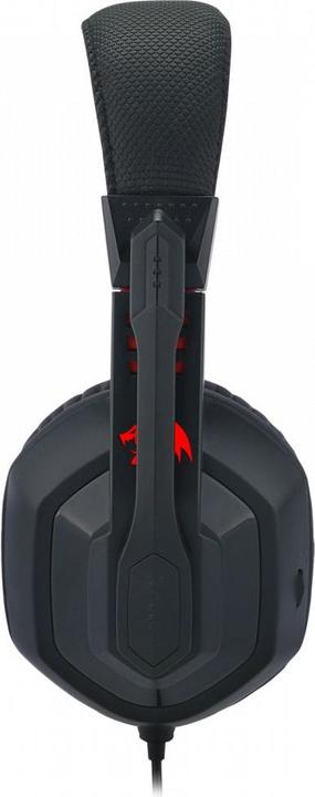 Actual product image Redragon H120 headphones/headset Wired Head-band Gaming Black, Red (Cable)