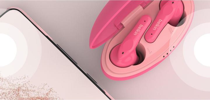 Produktbild Belkin SoundForm Nano Bluetooth In-Ear Kinder Kopfhörer, kabellos, 85 dB Begrenzung, True Wireless